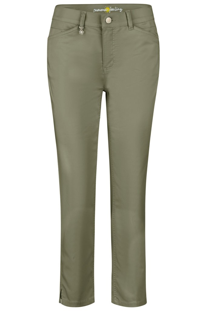 8ANNA MONTANA DÁMSKÉ PLÁTĚNÉ 7/ 8 KALHOTY ZURICH - KHAKI