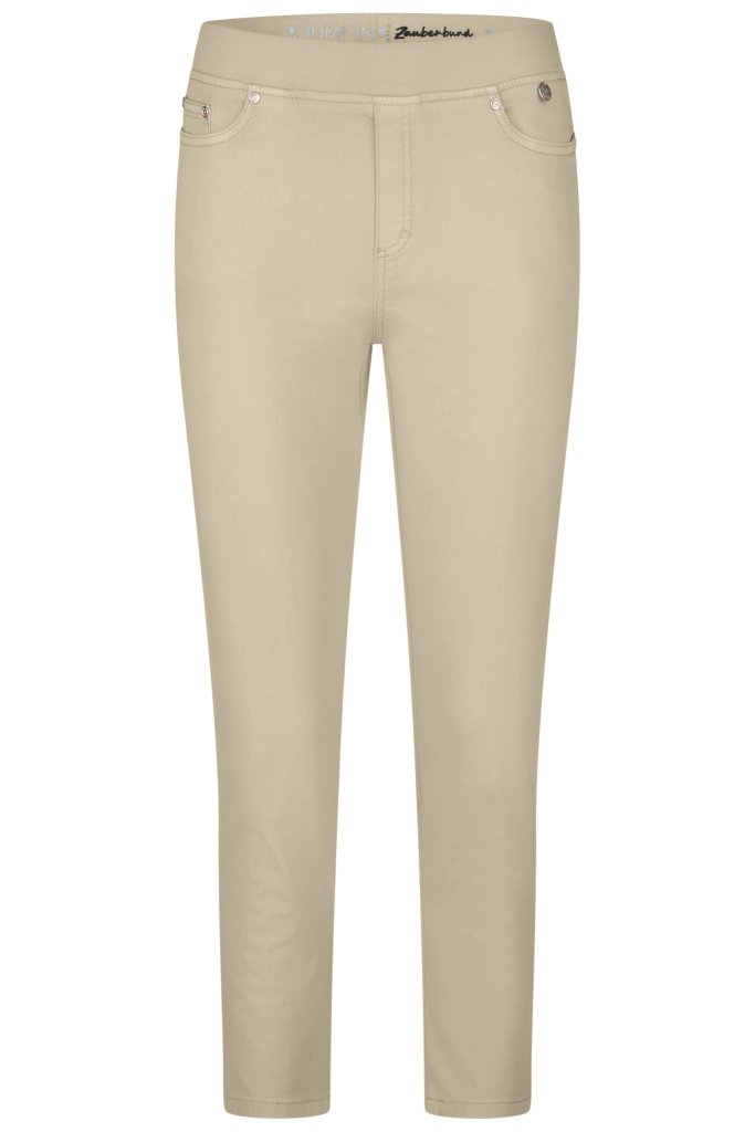 ANNA MONTANA 7/8 PLÁTĚNÉ JUMP IT KALHOTY - BÉŽOVÉ