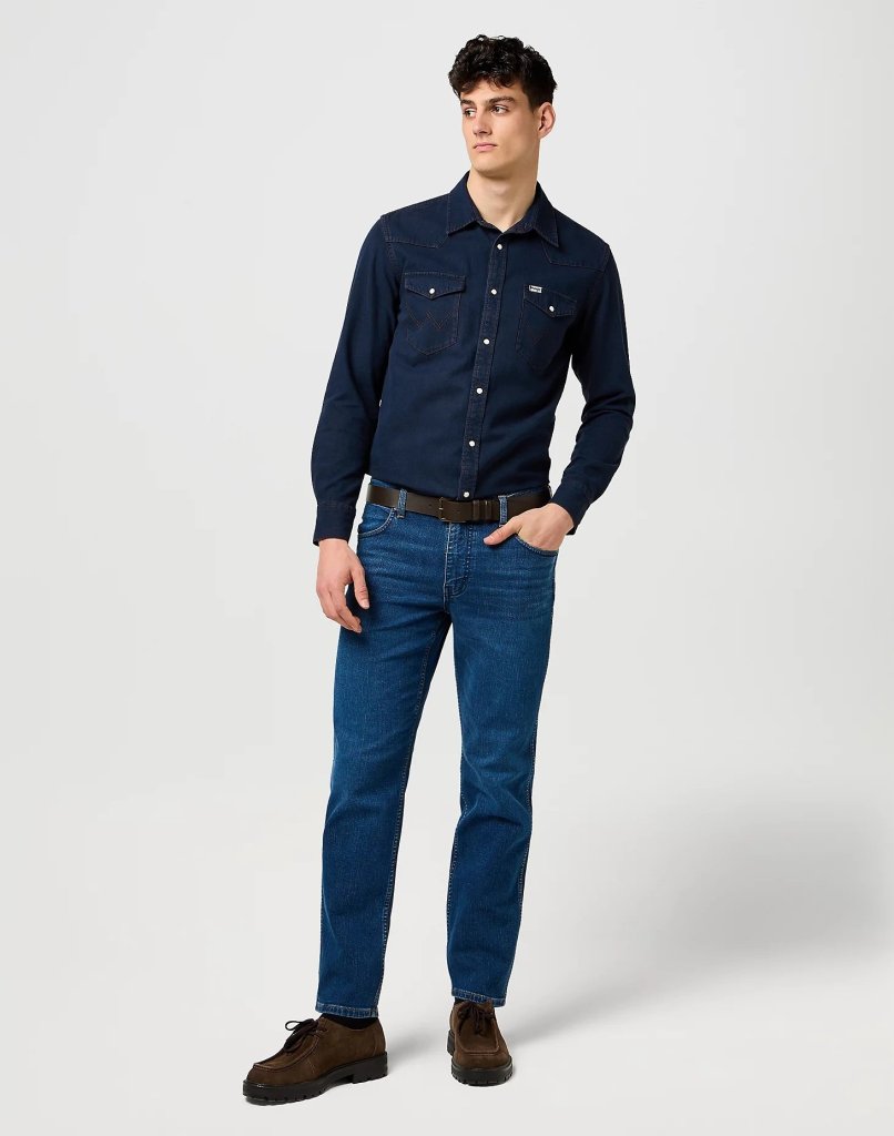 WRANGLER GREENSBORO STRAIGHT -COASTAL SCOUT