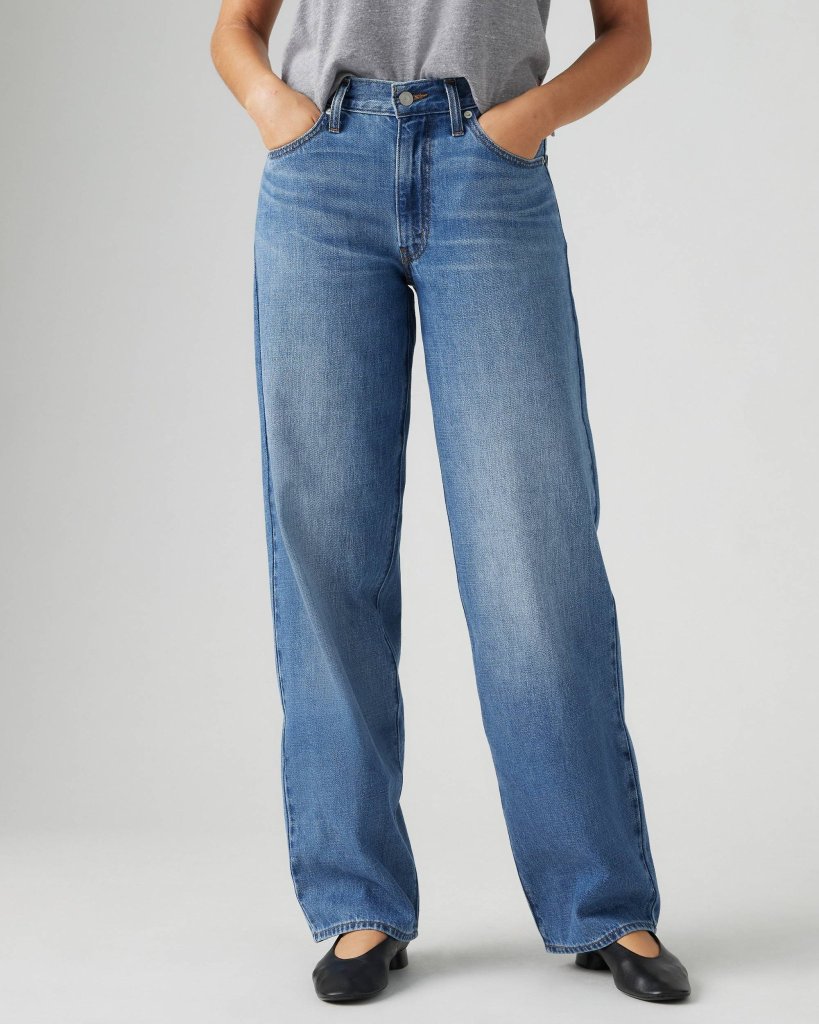 LEVI'S® WOMEN'S BAGGY DAD JEANS - HEAVY CHECK